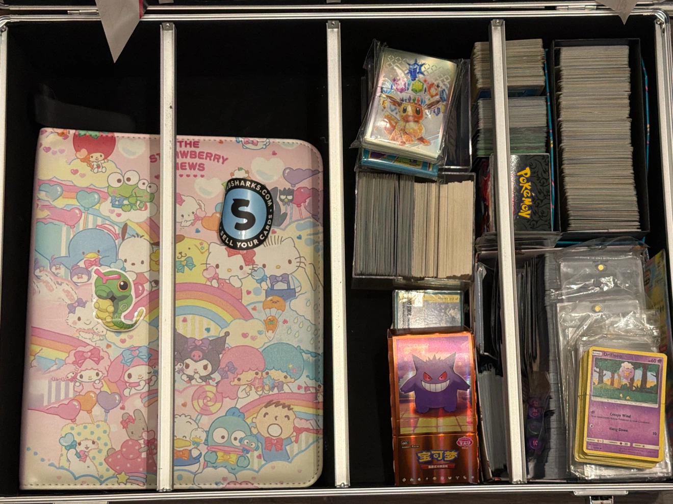 Large Pokemon Trading Card Collection