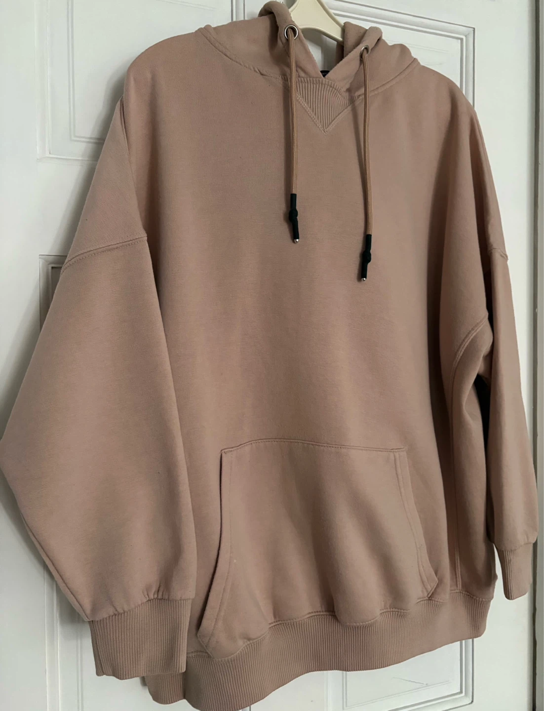 Bershka Oversized Hoodie - Beige