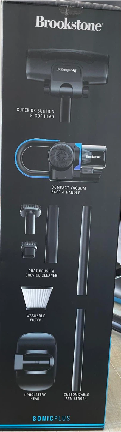 Brookstone SonicPlus 4-in-1 Cordless Vacuum - photo 2