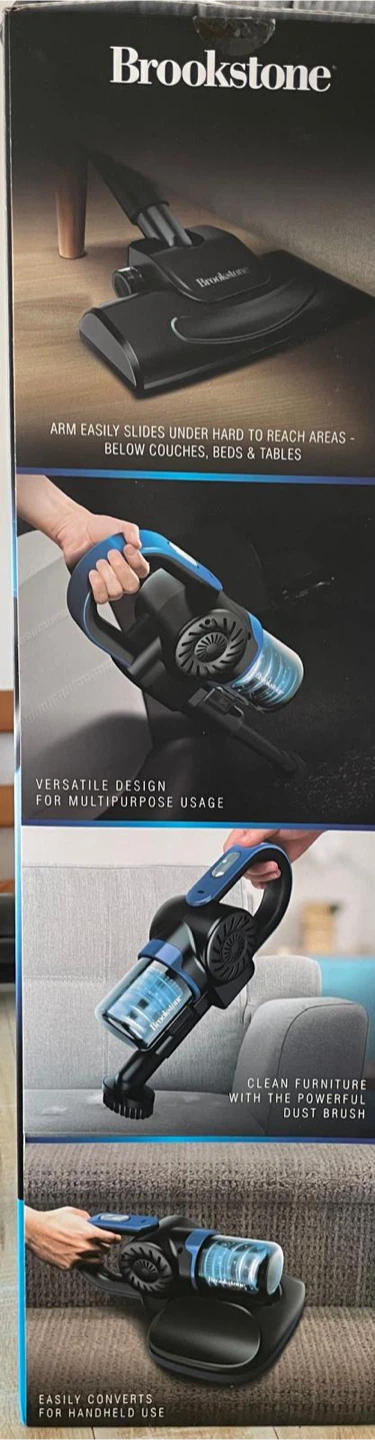 Brookstone SonicPlus 4-in-1 Cordless Vacuum - photo 4