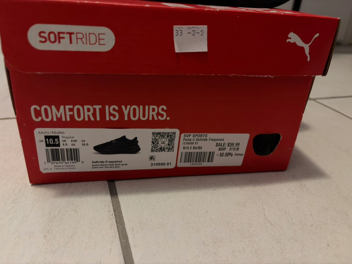 Puma Softride Frequence Sneakers Size 10.5 - photo 2