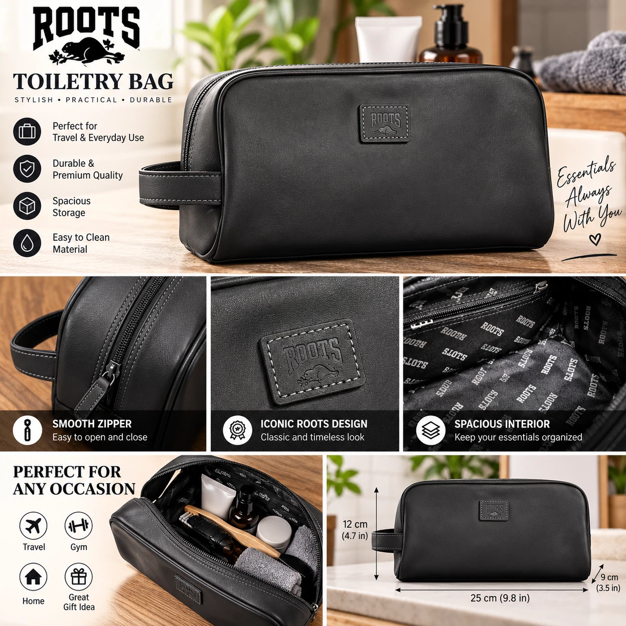 Roots Toiletry Bag - New - photo 2