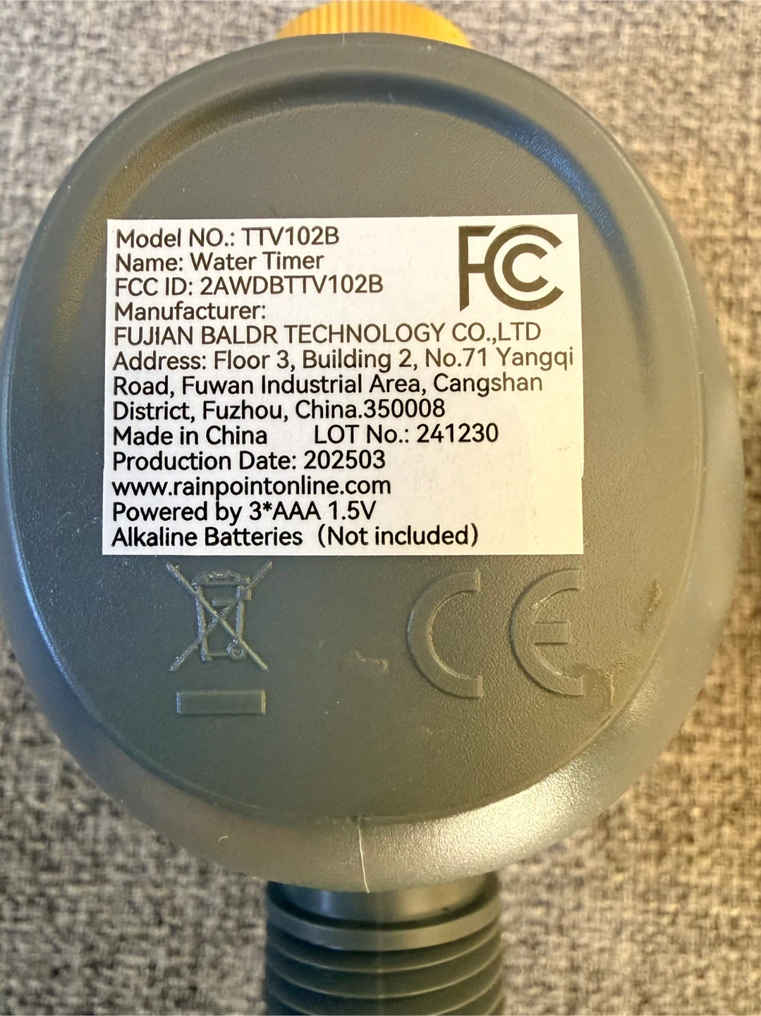RainPoint Water Timer and WiFi Gateway Hub - photo 5
