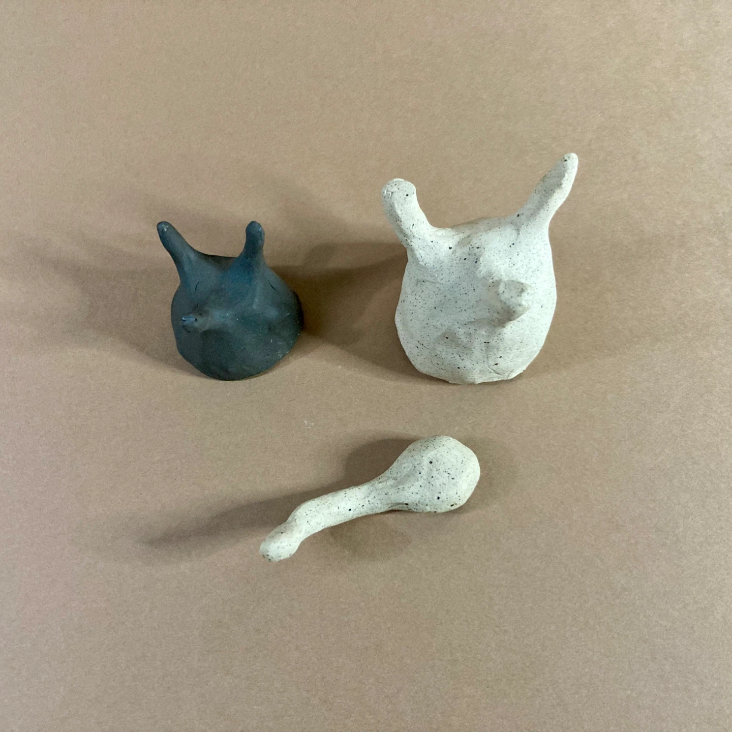 Handmade OOAK Salt and Pepper Pots - photo 4