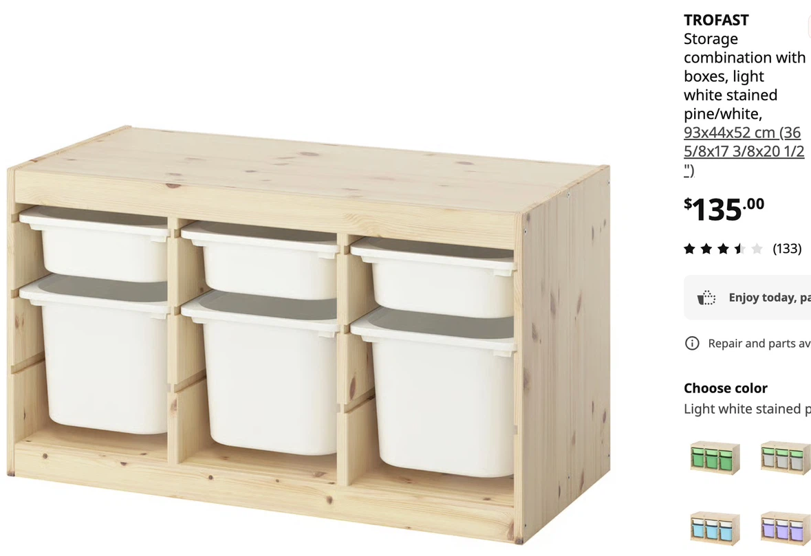 IKEA Trofast Toy Storage Units (2) - photo 3