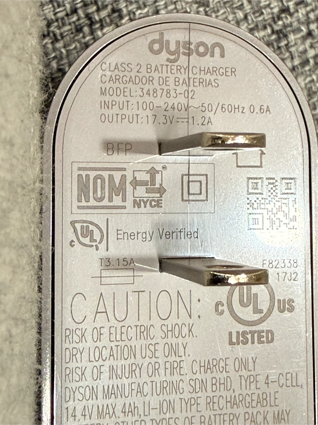 Dyson WashG1 Charging Dock and Charger - photo 4