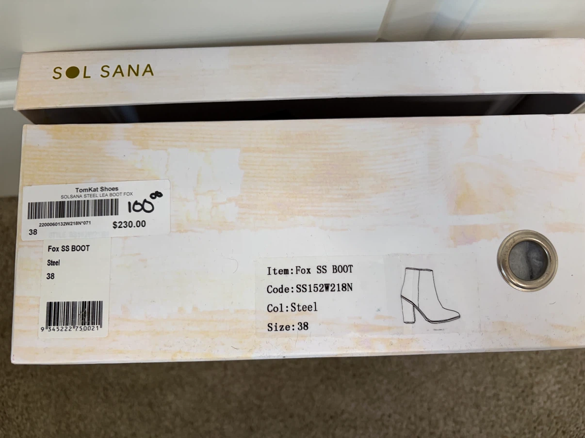 Sol Sana Fox SS Boots Steel Size 38 - photo 2