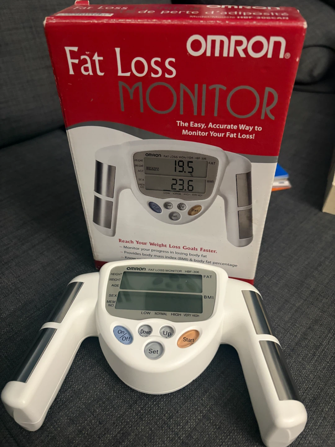 Omron Fat Loss Monitor HBF-306 - photo 3