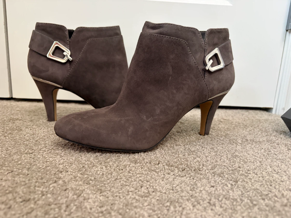 Vince Camuto Vernaya Ankle Boots Dark Slate Size 9M - photo 3