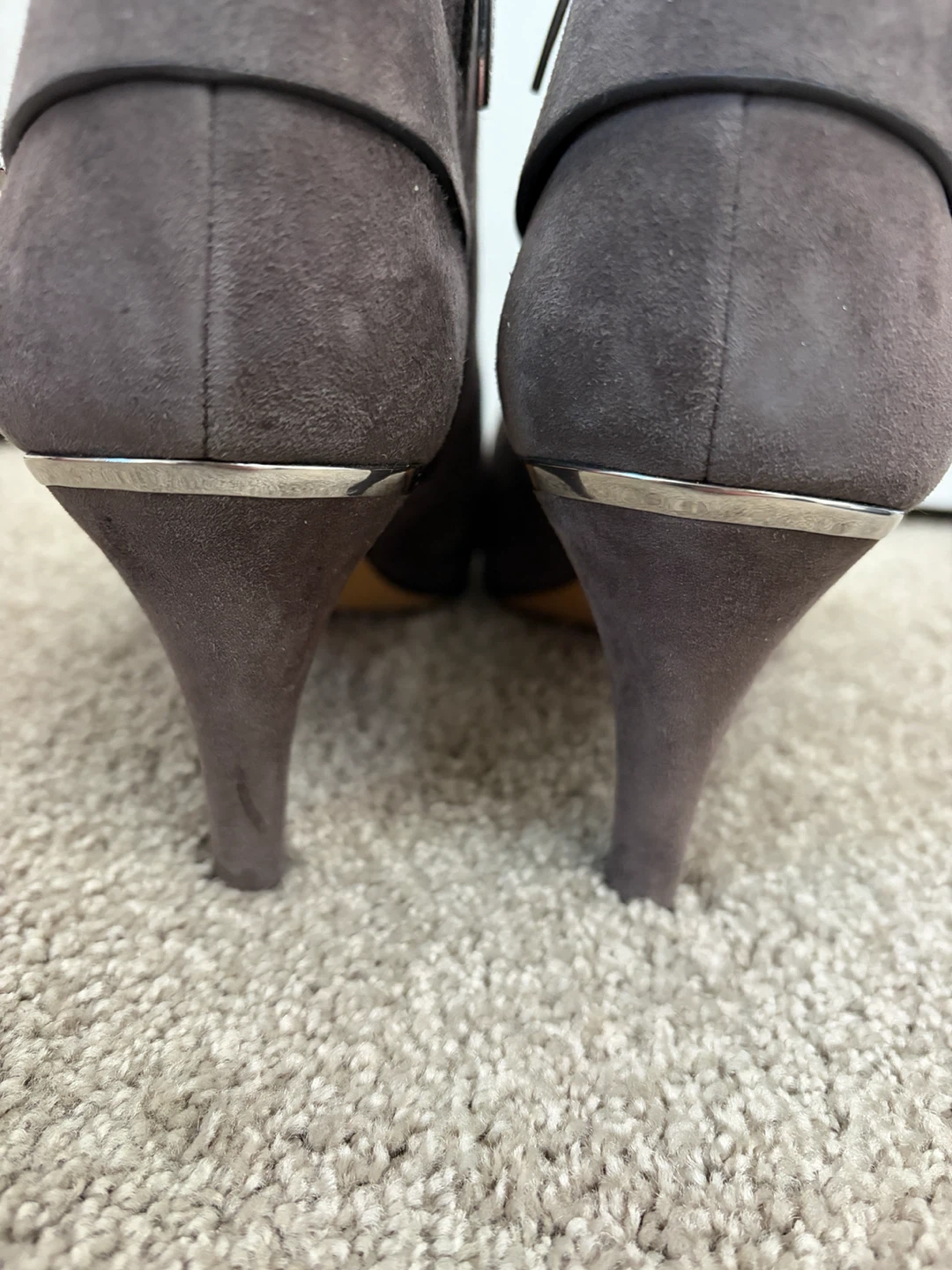 Vince Camuto Vernaya Ankle Boots Dark Slate Size 9M - photo 5