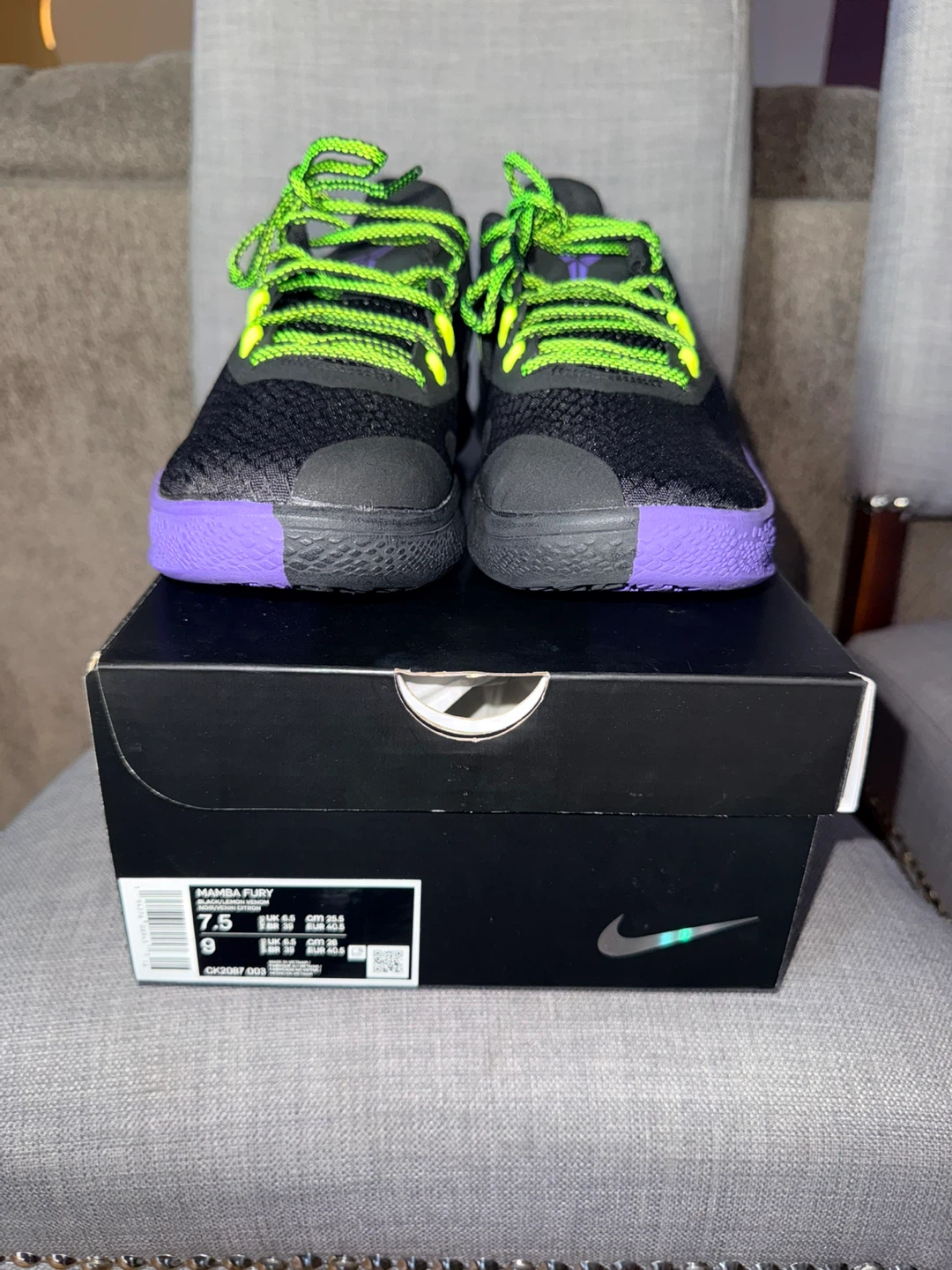 Nike Mamba Fury Basketball Shoes