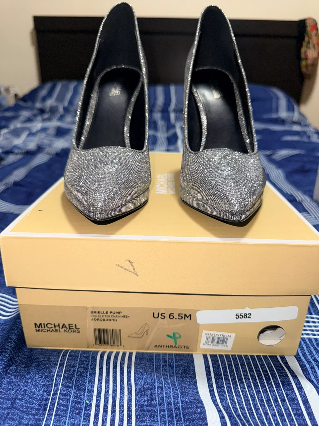 Michael Kors Brielle Glitter Pumps