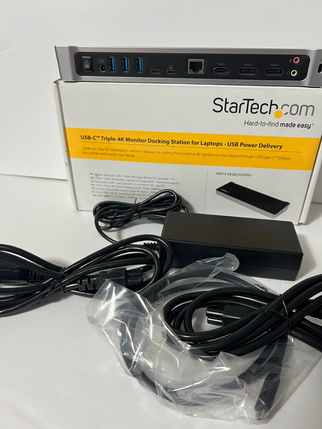 StarTech.com USB-C Triple-4K Monitor Docking Station - photo 4