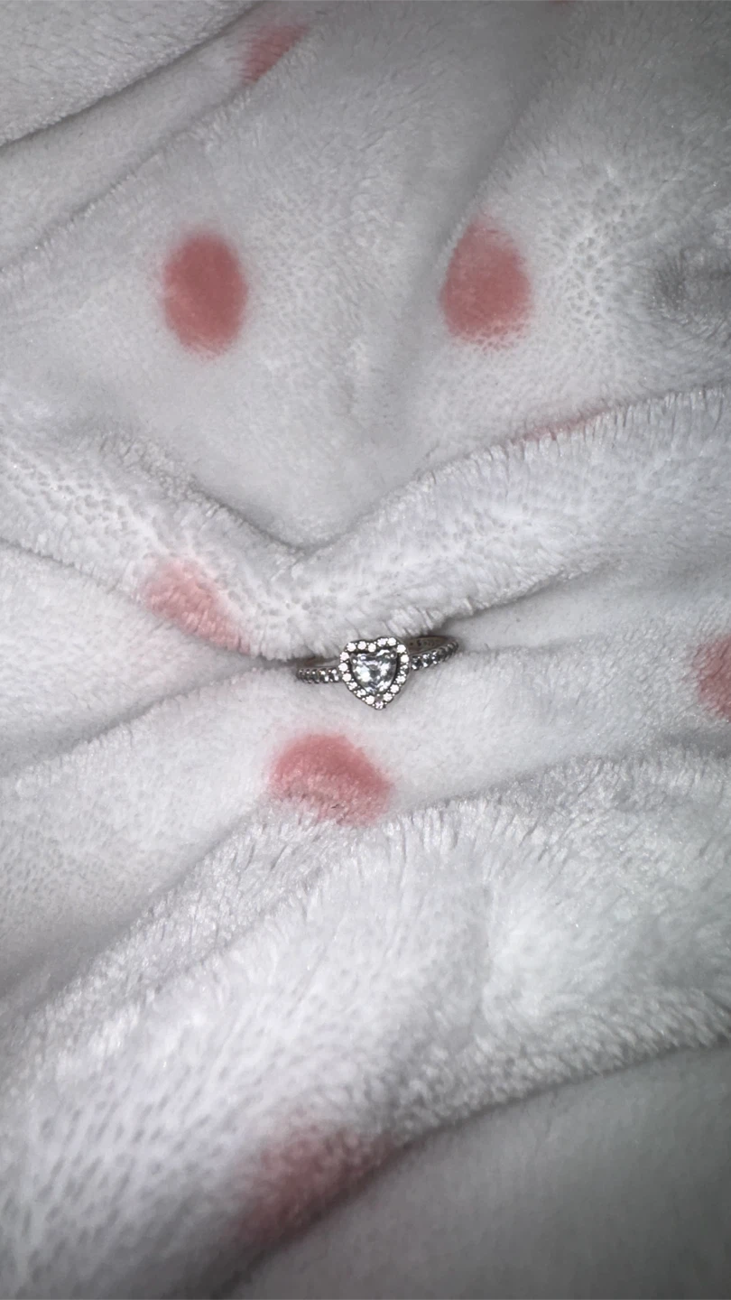 Pandora Heart Shaped Silver Ring - photo 2