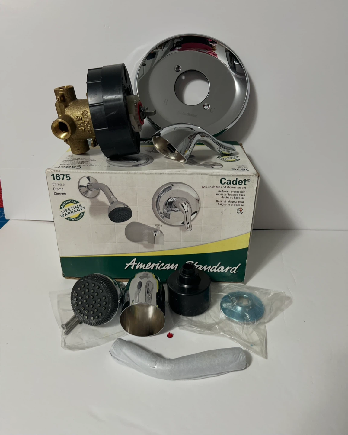 American Standard Cadet Anti-Scald Tub and Shower Faucet