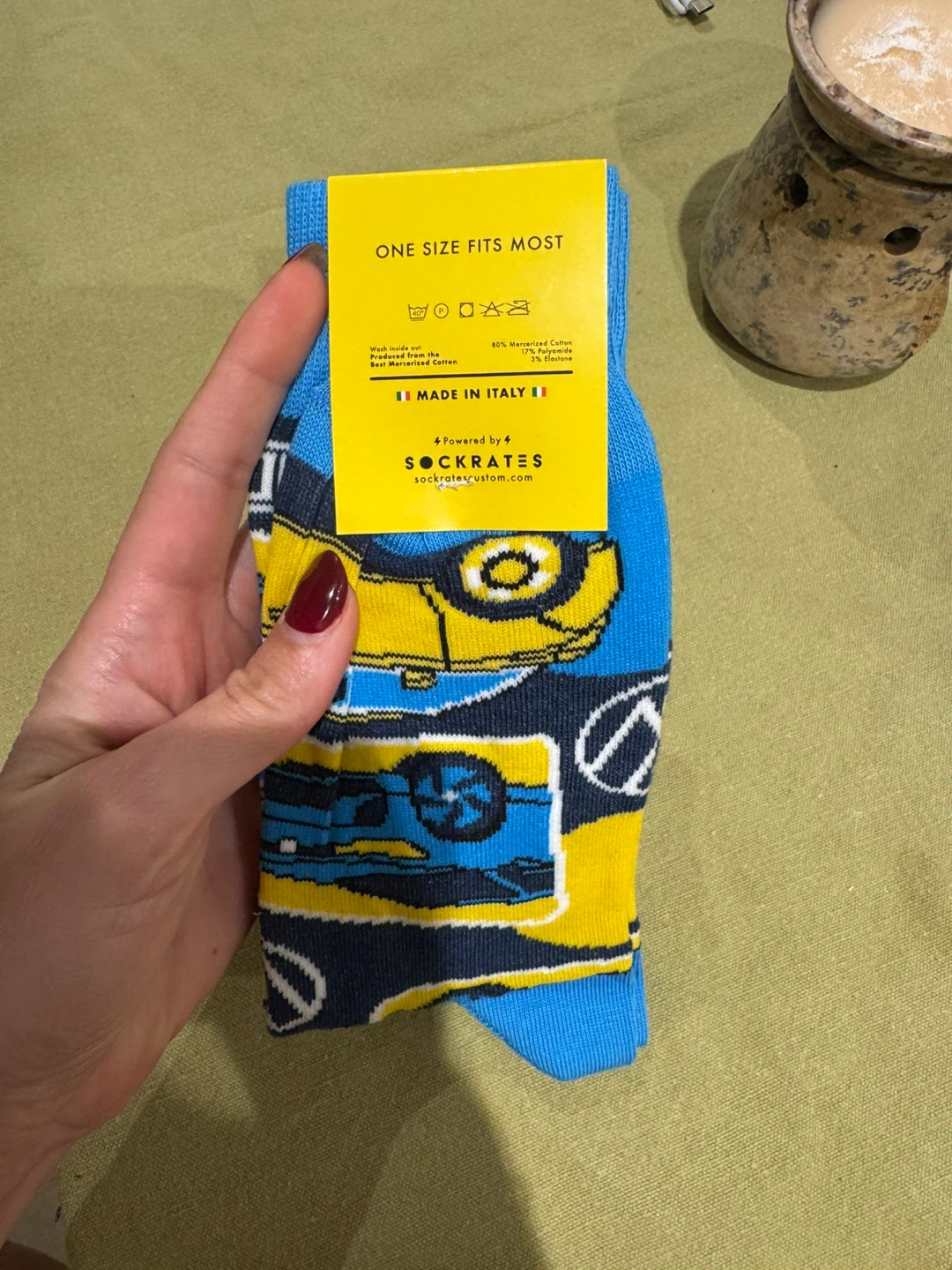 Original Volkswagen ID. Car Socks – Brand New with Tags - photo 3