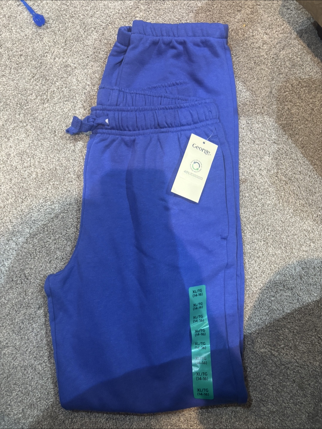 George Kids Joggers Blue Size XL/TG 14-16