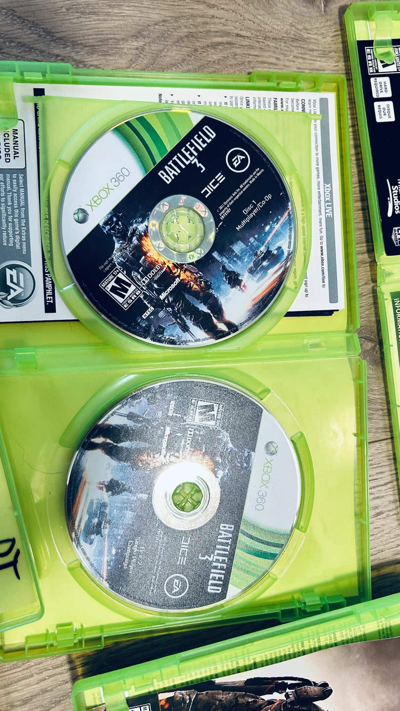 Xbox 360 Games Bundle – 6 Games – Halo Wars, Gears of War, COD - photo 4