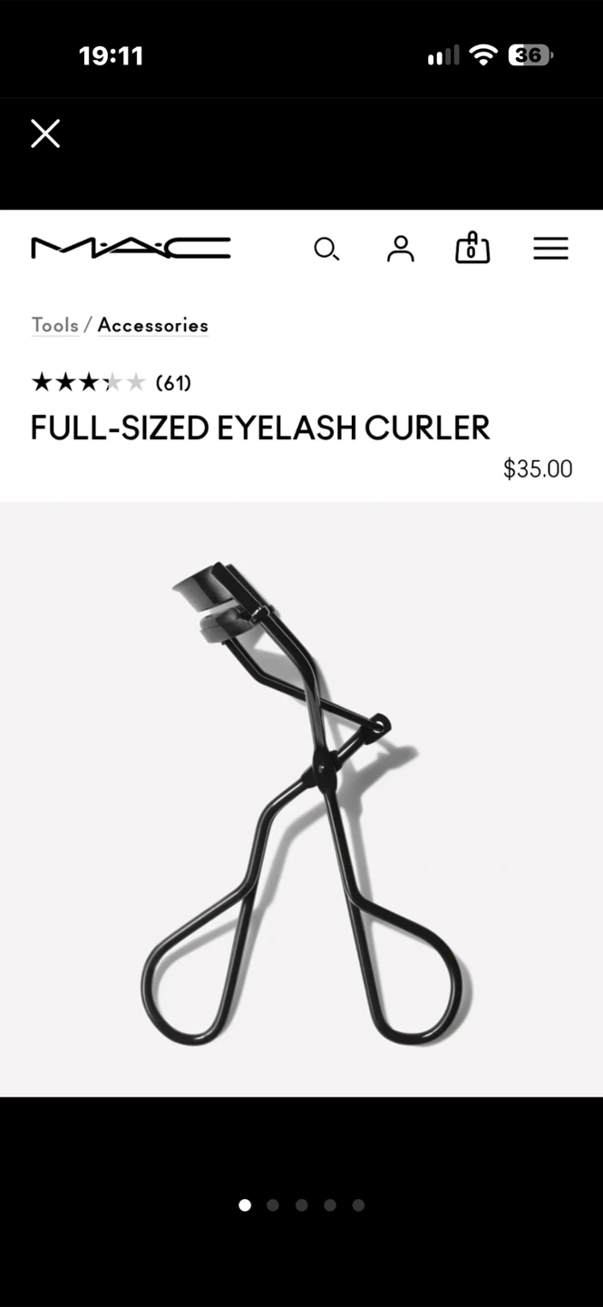MAC Full-Sized Eyelash Curler