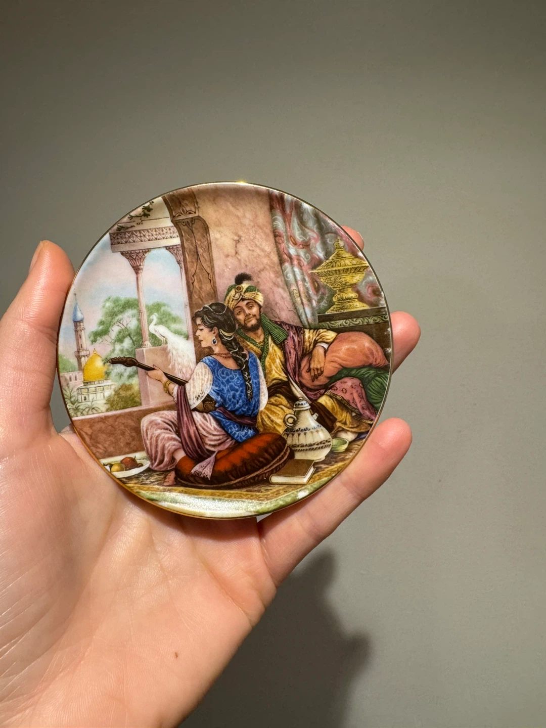 Vintage Alt Tirschenreuth Bavaria Mini Porcelain Plate – Germany - photo 2