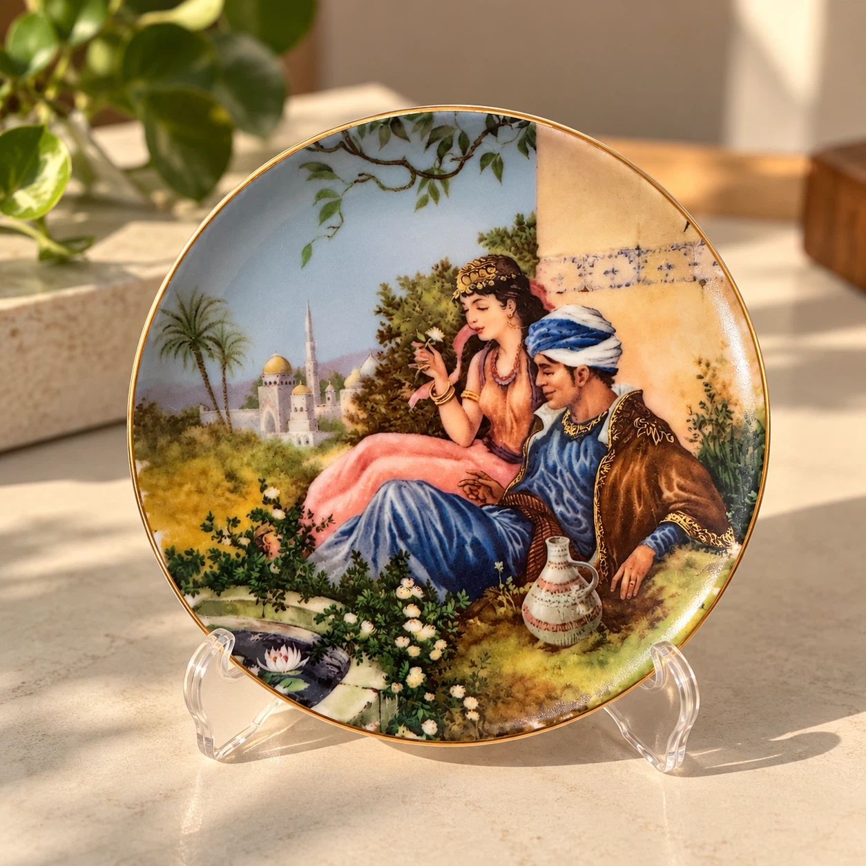 Vintage Alt Tirschenreuth Bavaria Mini Porcelain Plate – Germany
