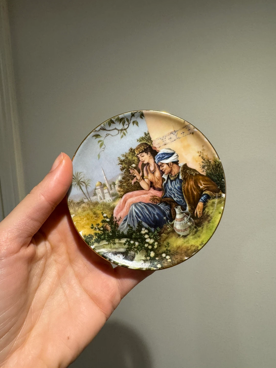 Vintage Alt Tirschenreuth Bavaria Mini Porcelain Plate – Germany - photo 2