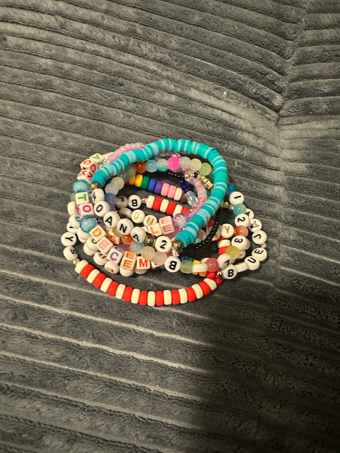 Set of 9 Handmade Beaded Bracelets - photo 2