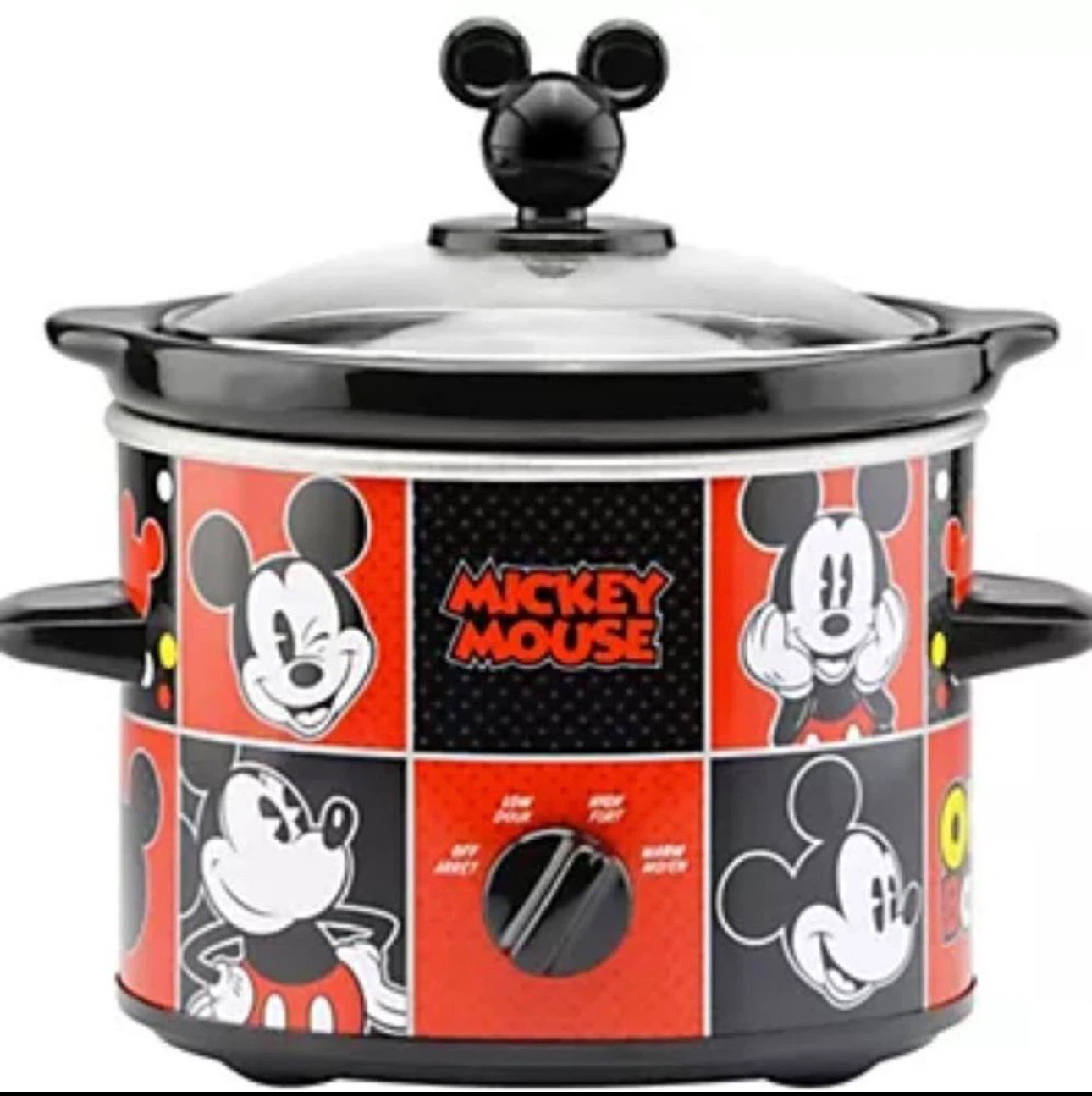 Disney Mickey Mouse 1.9L Slow Cooker / Crock Pot