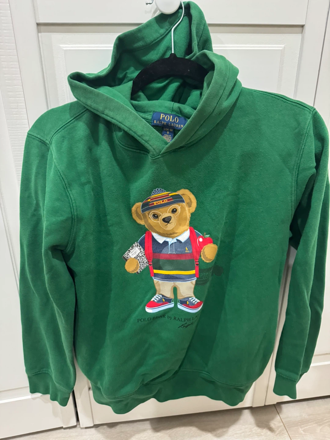Polo Ralph Lauren Polo Bear Green Hoodie - photo 3