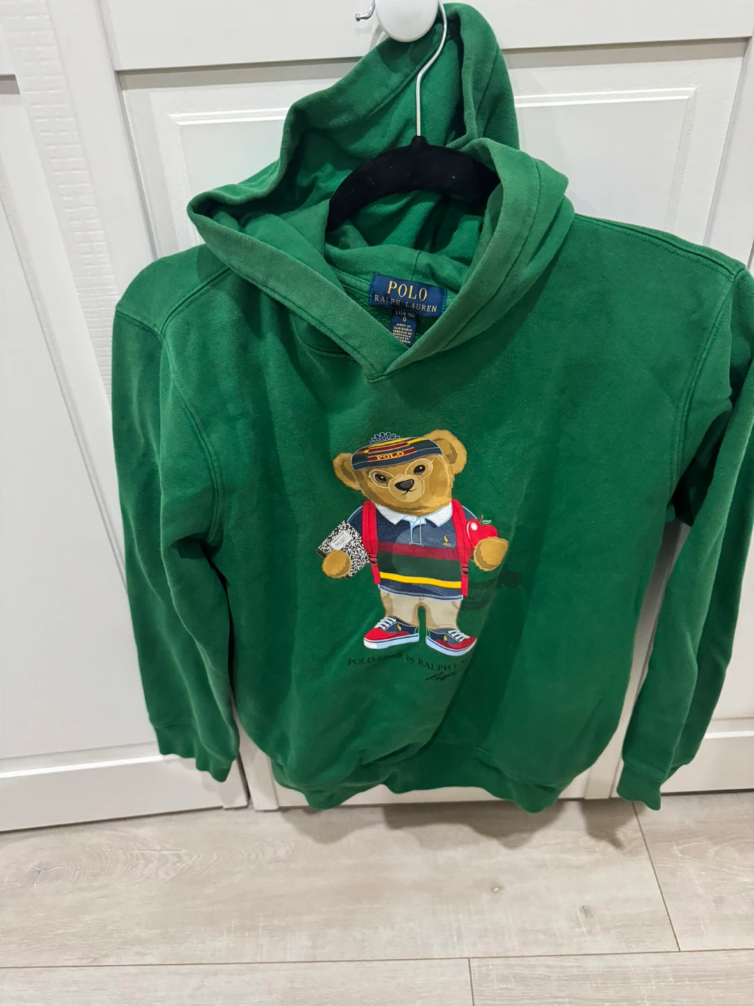 Polo Ralph Lauren Polo Bear Green Hoodie - photo 4