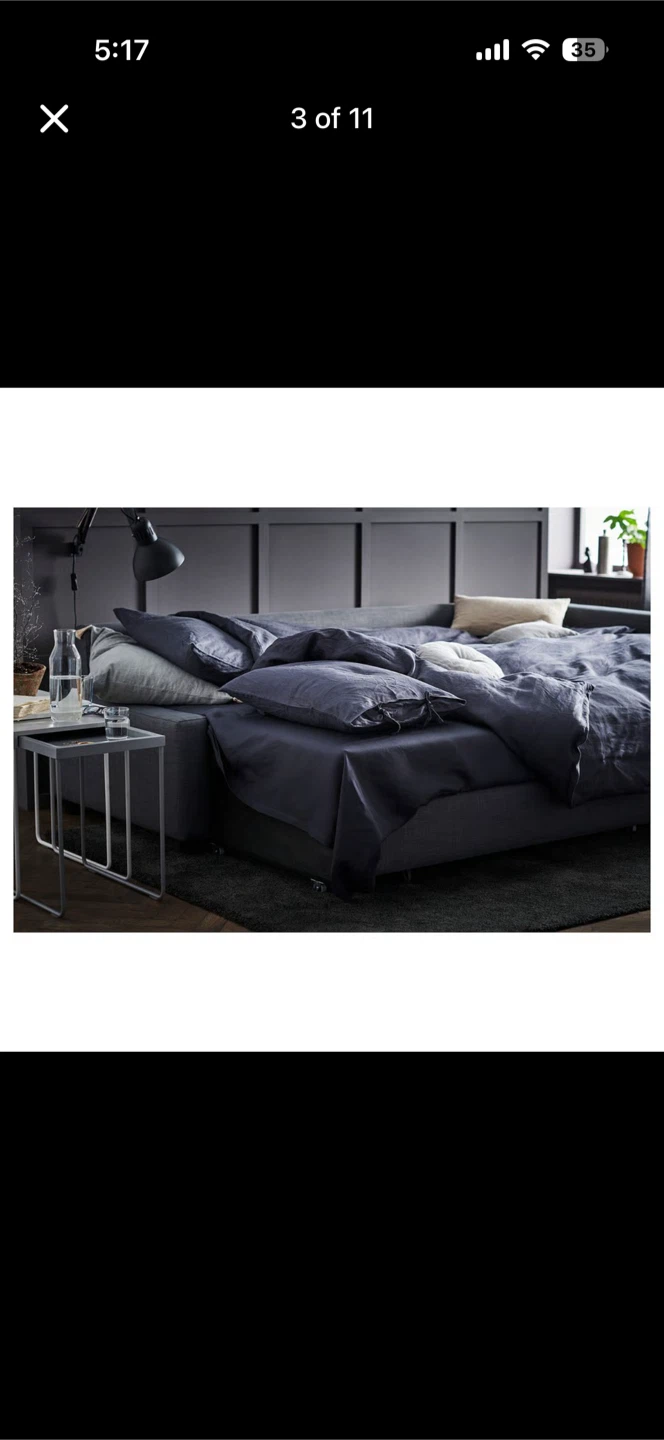 Grey sectional couch - photo 2