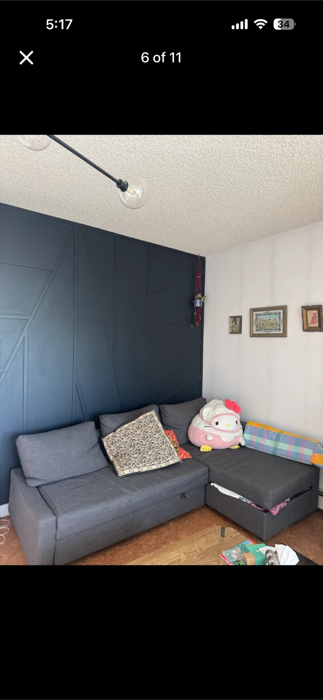 Grey sectional couch - photo 5