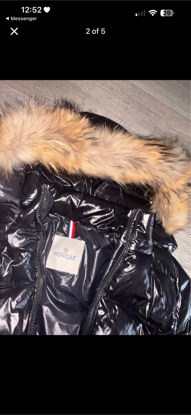 Moncler Puffer Jacket with Fur Hood - photo 4