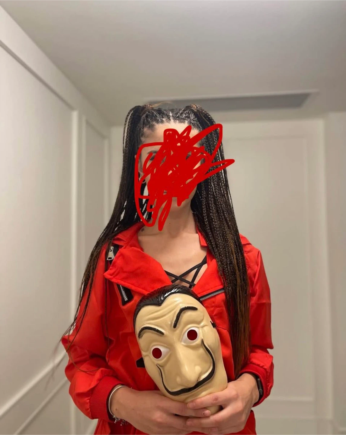Money Heist LCDP Halloween Costume+Mask–One Size / Adjustable - photo 2