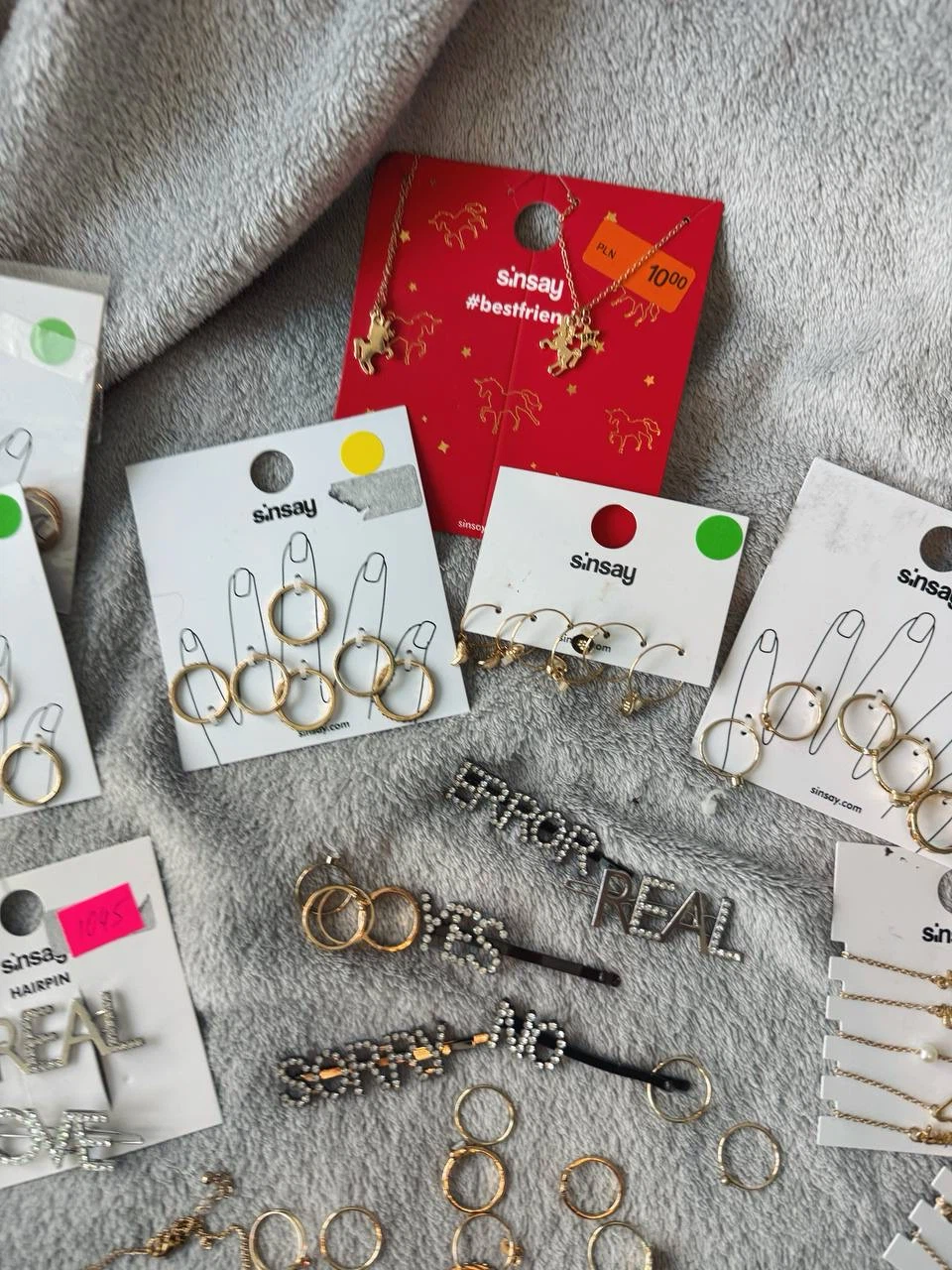 Huge Jewelry Bundle: Hairpins, Rings, Earrings & Pendants - photo 4