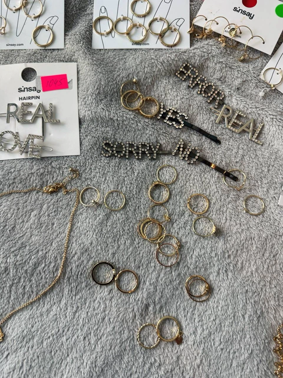 Huge Jewelry Bundle: Hairpins, Rings, Earrings & Pendants - photo 5