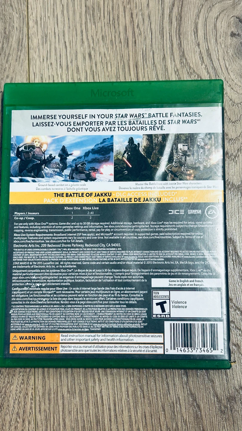 Star Wars Battlefront – Xbox One Game - photo 2