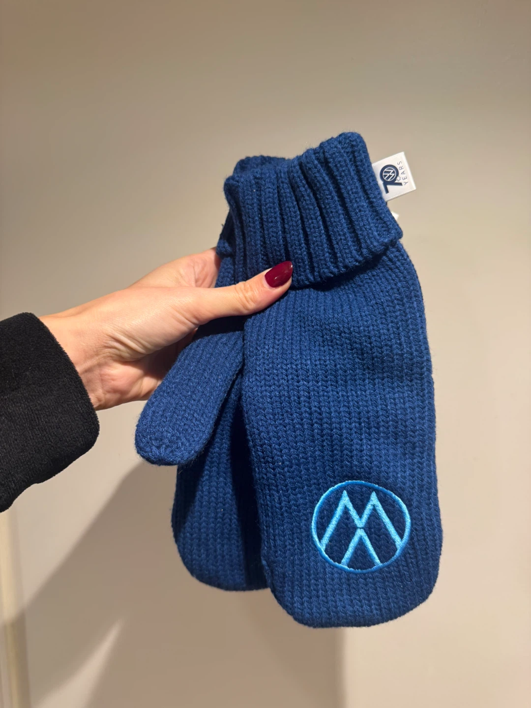 Brand New Original Volkswagen VW 70th Anniversary Knit Mittens - photo 2