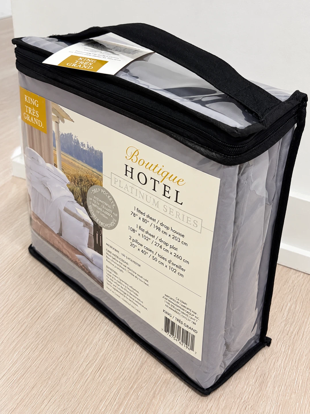 NEW Boutique Hotel Platinum Series King Sheet Set - photo 3