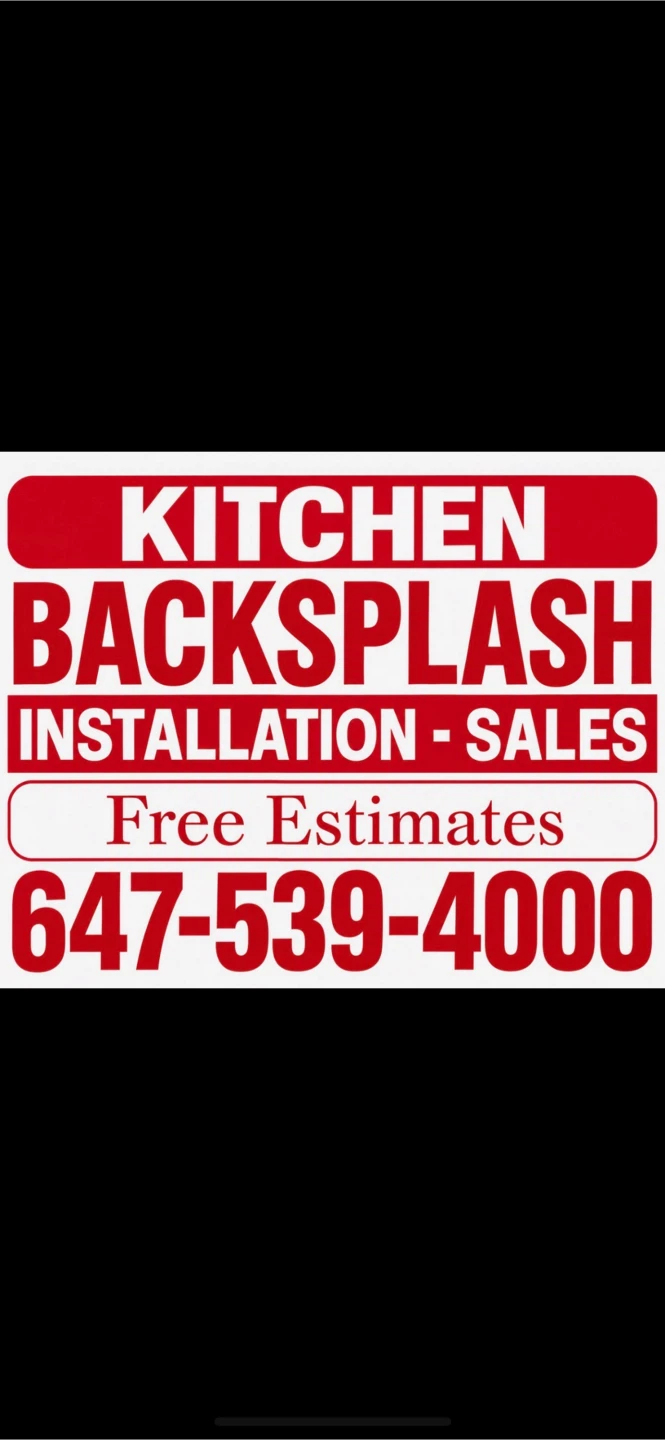 Kitchen Backsplash Installation Services