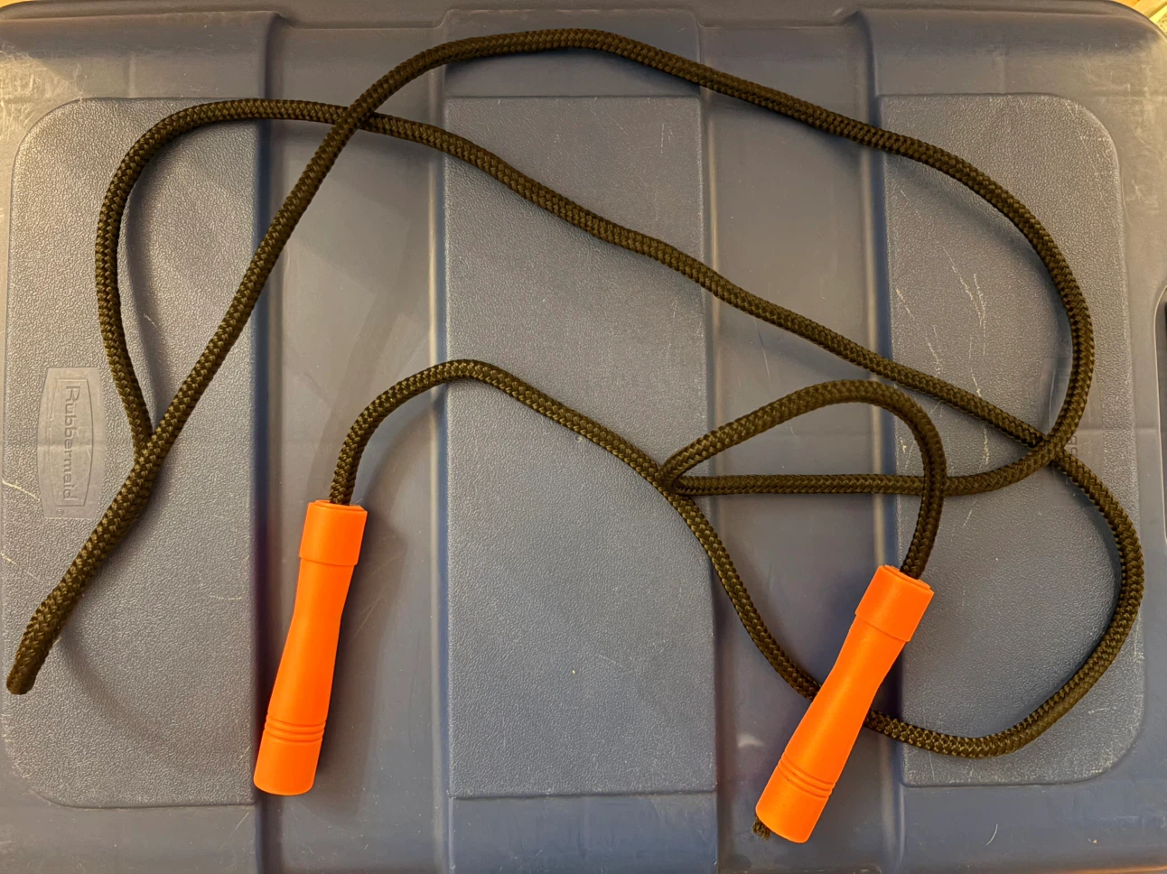 Black and Orange Jump Rope