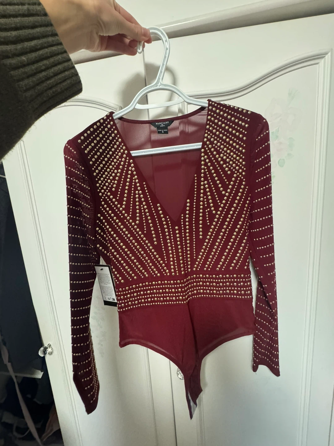 Brand New Marciano by GUESS Stella Studded Bodysuit - photo 2