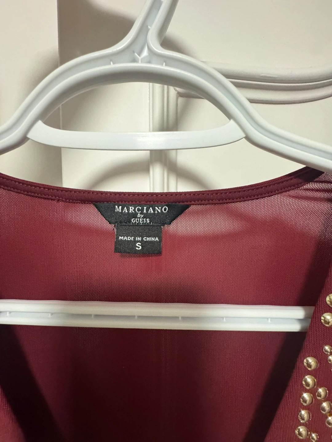 Brand New Marciano by GUESS Stella Studded Bodysuit - photo 4