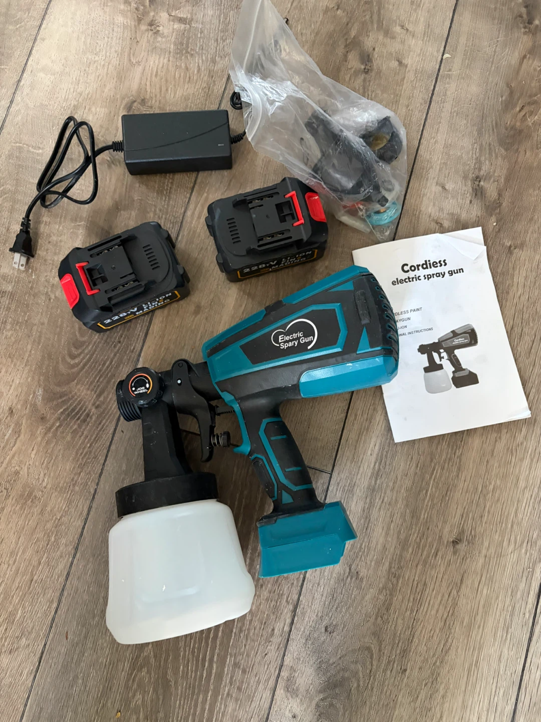 Cordless Electric Paint Spray Gun