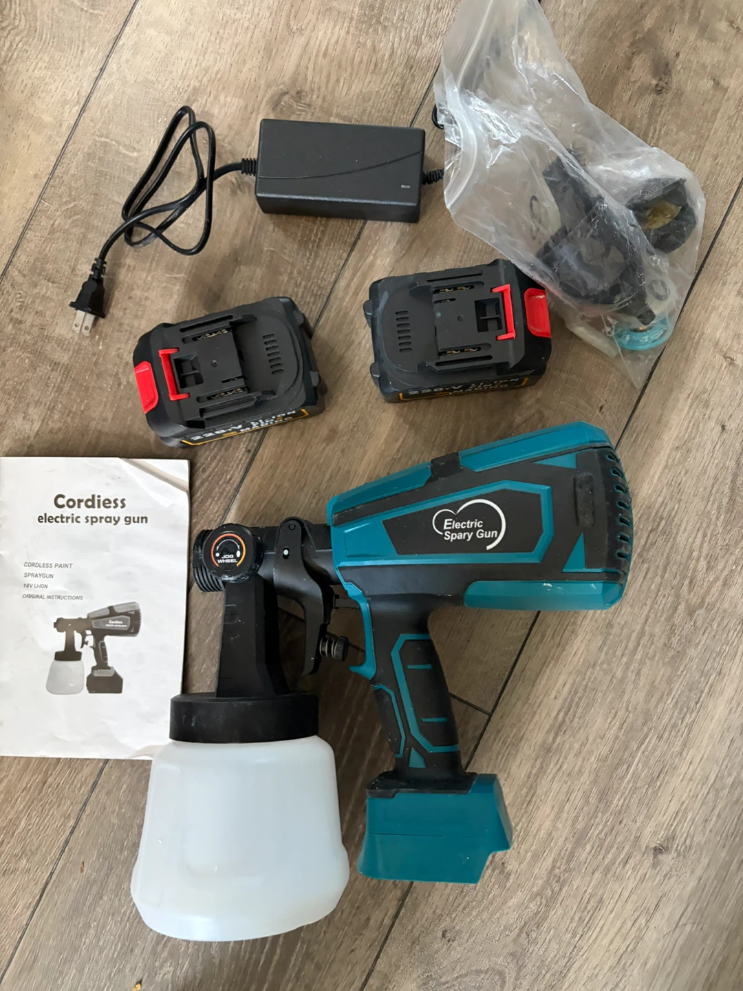 Cordless Electric Paint Spray Gun - photo 4