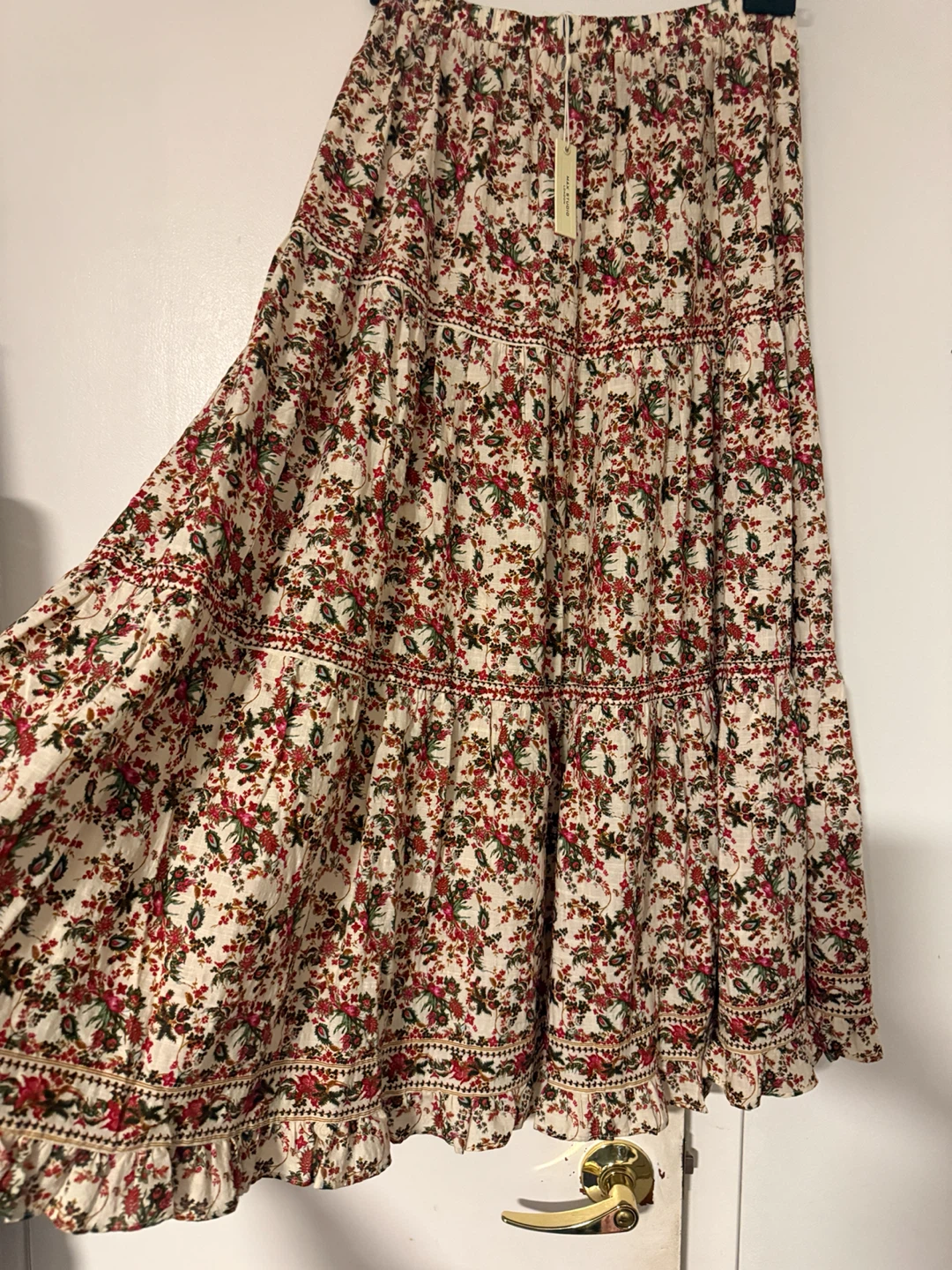 Max Studio Floral Midi Skirt Size XS - photo 2