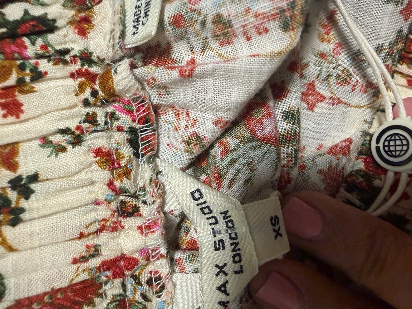 Max Studio Floral Midi Skirt Size XS - photo 4