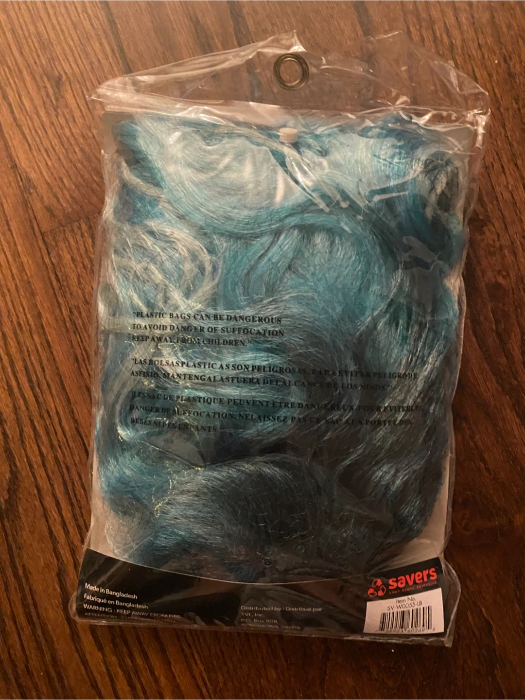 Halloween Alter Ego Frosted Waves Wig, For Kids - photo 2