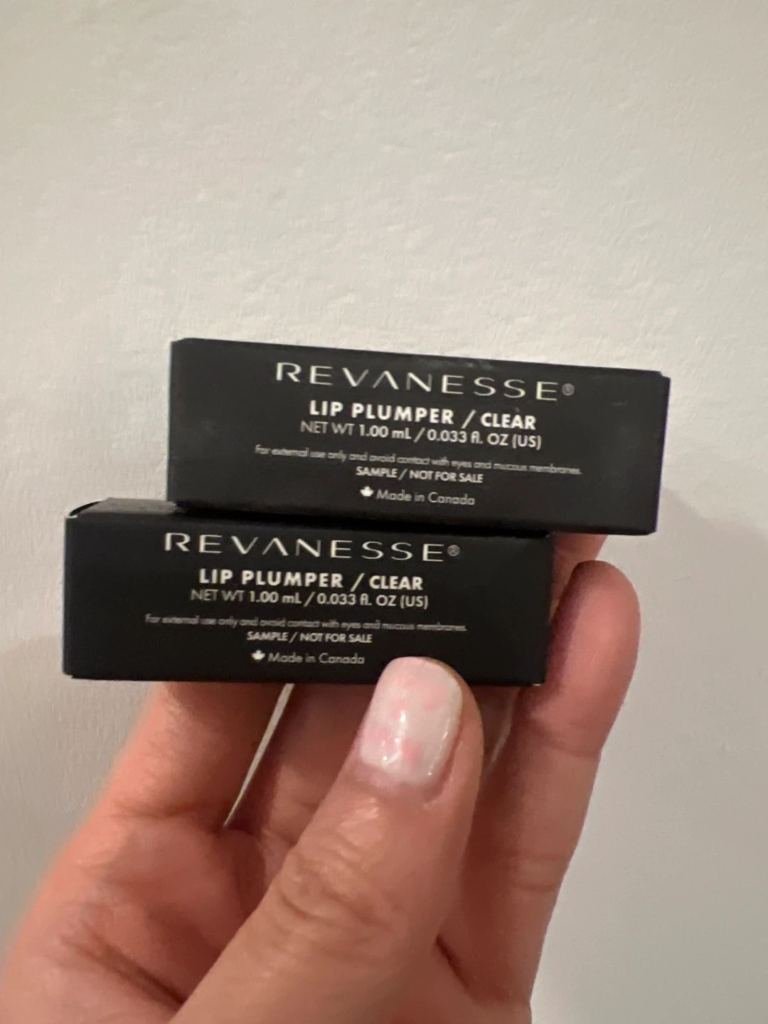 2 Revanesse Lip Plumper Clear Samples