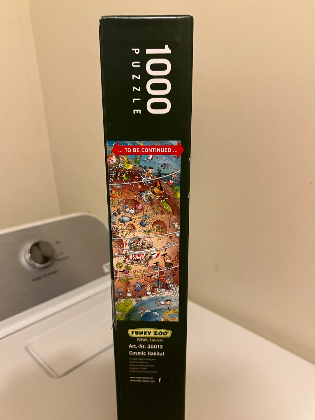 Heye Funky Zoo Cosmic Habitat 1000-Piece Puzzle - photo 3